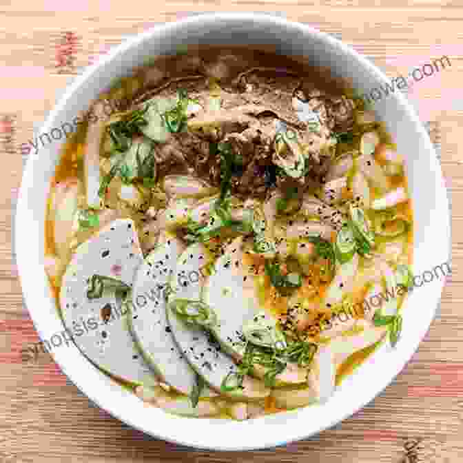 A Bowl Of Bánh Canh Chả Cá With Rice Noodles, Fish Chunks, Herbs, And Lime Top 6 Most Famous Specialties Of Phan Rang Ninh Thuan: Vietnam Tourism