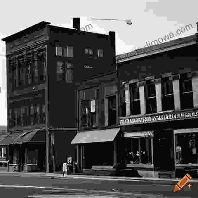 A Bustling Street Scene In Greenwood, Oklahoma, Showing Thriving Businesses And Pedestrians. Tales From The Greenwood District: A Peek Into Black Wall Street Before The Massacre