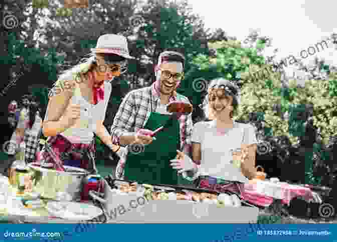 A Group Of Expatriates From Different Backgrounds Enjoying A Barbecue In A Park, Symbolizing The Welcoming And Inclusive Nature Of Dubai's Expat Community. Home In Dubai Getting Connected Online And On The Ground