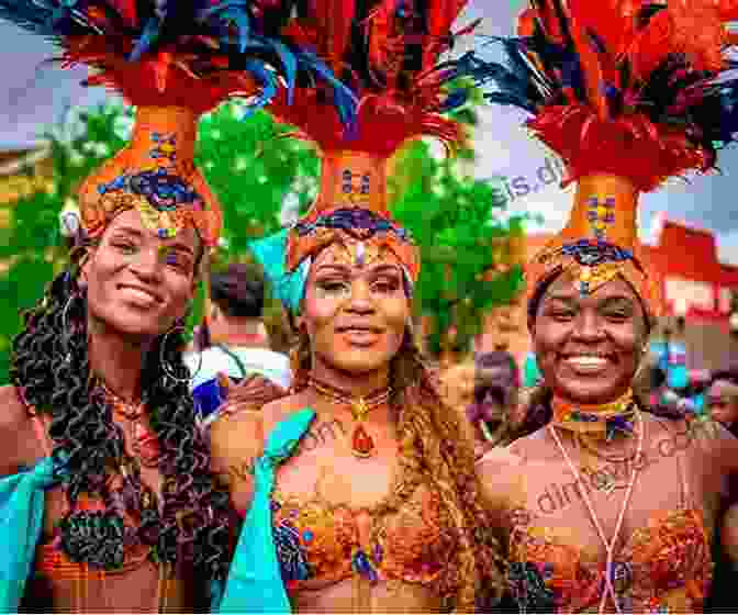 A Group Of People Dancing At A Caribbean Carnival Jamaica: Island Culture Hotels Food Events Things To Do (Caribbean Travel 2)