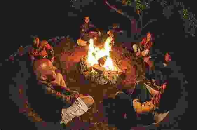 A Group Of People Gathered Around A Campfire, Sharing Stories And Laughter Traveling Trails Less Traveled David Voda