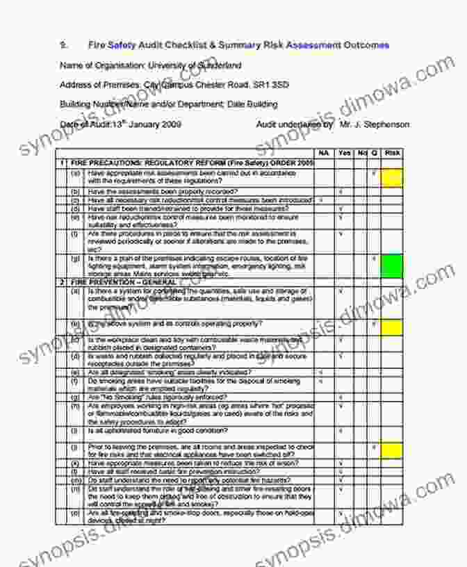 A Manager Reviewing A Risk Assessment Report. Value Drivers: The Manager S Guide For Driving Corporate Value Creation