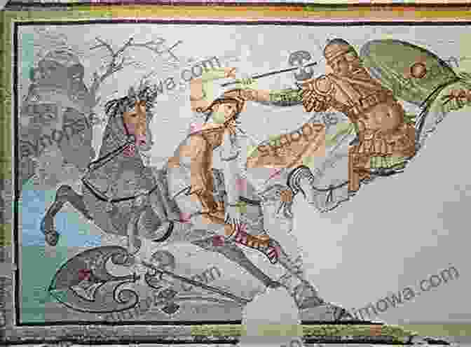 A Mosaic Depicting Warriors In The Midst Of Battle, Symbolizing The Epic Scale Of The Novel. The Conquerors David McKee