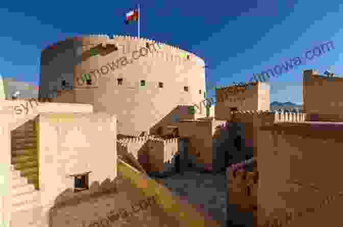 A Panoramic View Of The Nizwa Fort, A Magnificent Example Of Omani Architecture. Oman Travel Guide And Travel Information