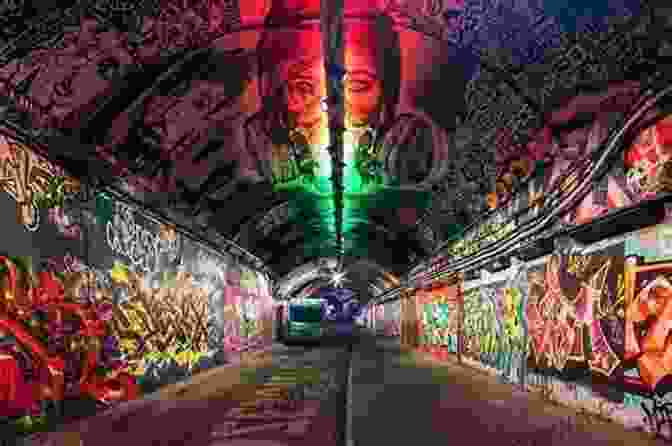 A Photograph Of The Leake Street Graffiti Tunnel, Displaying A Vibrant Collection Of Street Art And Graffiti, Featuring Bold Colors, Intricate Designs, And Political Messages. 10 Great Locations In London David Oliver