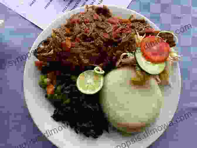 A Plate Of Goat Curry With Ugali, Served In A Traditional Kenyan Restaurant In Lodwar AFRICAN BUSH PILOT: A GOAT CURRY IN LODWAR