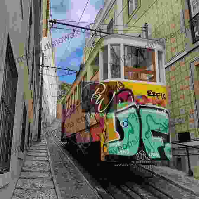 A Traditional Lisbon Tram Climbing A Steep Hill, Surrounded By Colorful Buildings Escape To Portugal: A Couple S Iberian Journey (European Travelogue 3)