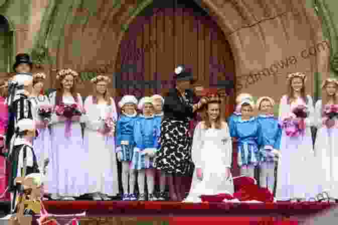 A Vibrant Crowd Gathered At The Peebles March Riding And Beltane Queen Festival Peebles March Riding And Beltane Queen Festival Programme 2024 (Peebles Beltane Festival)