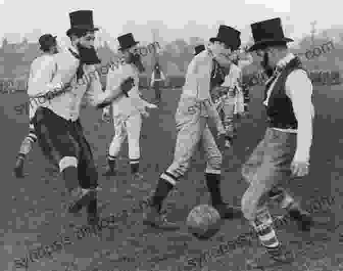 A Victorian Era Soccer Team Posing For A Photograph The Ball Is Round: A Global History Of Soccer