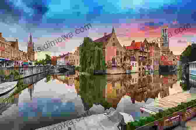 Aerial View Of The Historical City Of Bruges In Belgium The Belgian Traveller: A Complete Guide Through Belgium And Holland Or Kingdoms Of The United Netherlands With A Sketch Of The History Constitution And Religion Of The Netherlands Etc