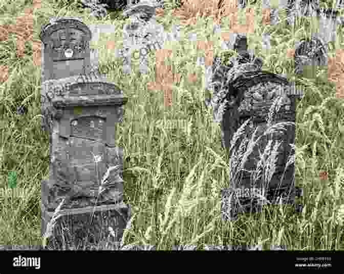 An Aerial View Of An Ancient Cemetery, With Overgrown Tombstones And Crumbling Structures. Silent Cities New York: Hidden Histories Of The Region S Cemeteries