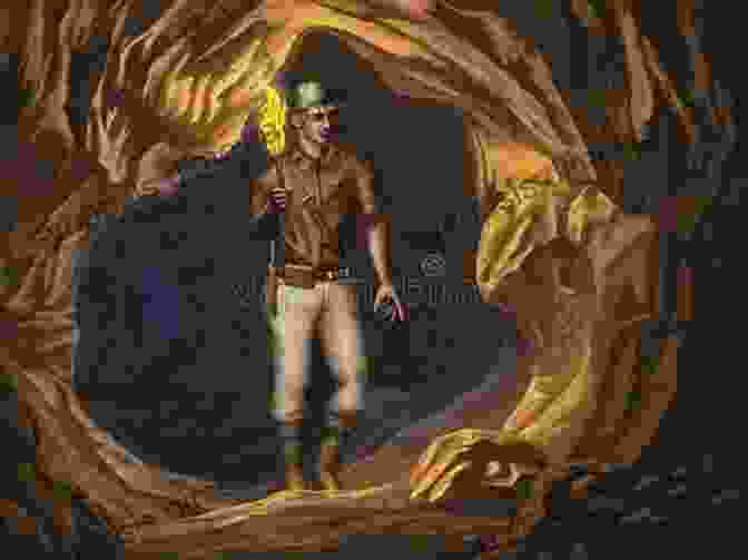 An Explorer Holding A Torch, Venturing Into A Dark Tomb The Dragon Path: 2 (Secrets Of The Tombs)