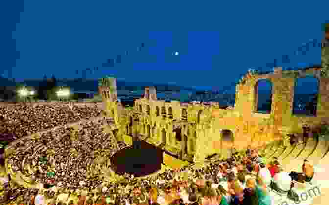 An Image Of A Greek Theatre With An Audience Watching A Performance Greek Theatre Performance: An 