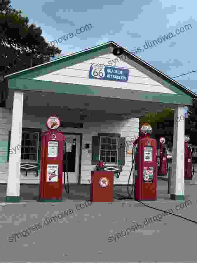 An Old Fashioned Gas Station Along Illinois Highway 50 American Auto Trail Illinois U S Highway 50 (American Auto Trails)