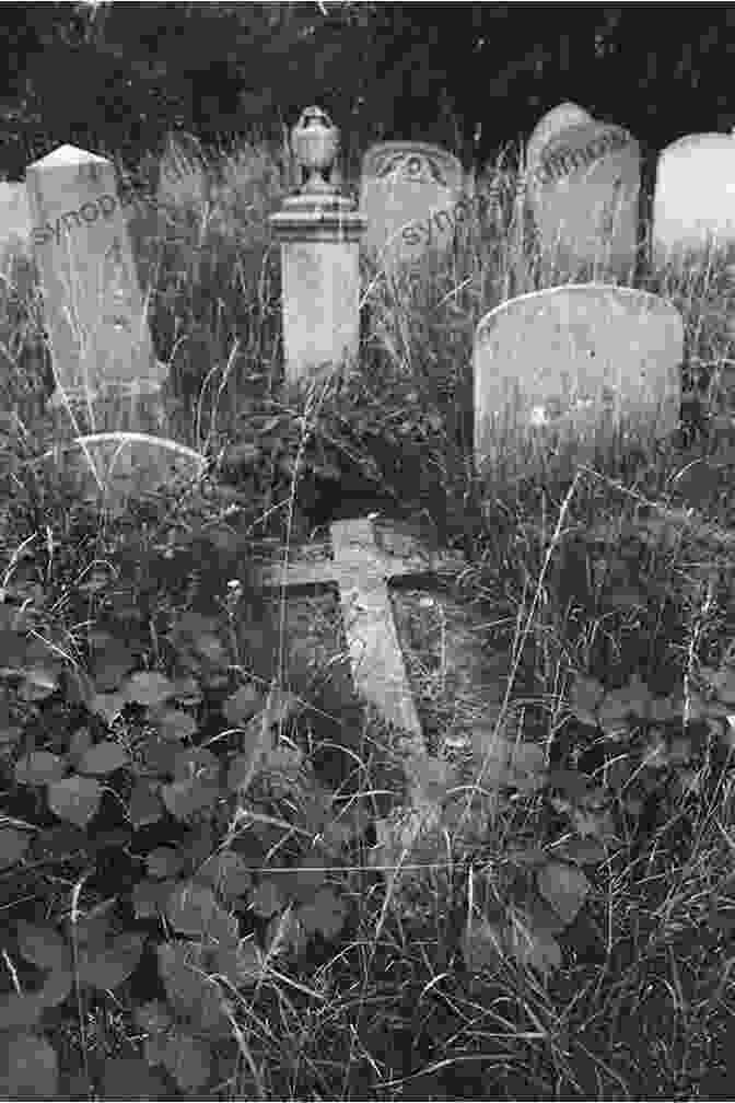 An Old, Weathered Grave With Overgrown Grass And A Crumbling Headstone. Silent Cities New York: Hidden Histories Of The Region S Cemeteries