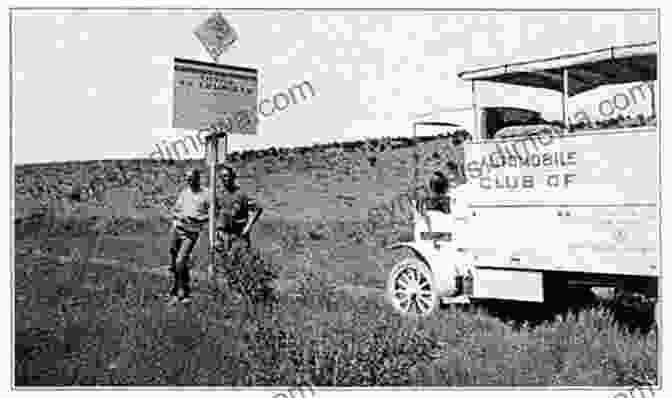 Antique Sign Marking The American Auto Trail. American Auto Trail South Carolina S U S Highway 17 (American Auto Trails)