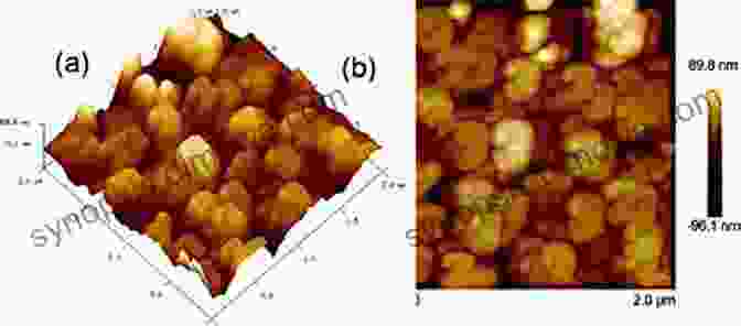 Atomic Force Microscope Image Of A Semiconductor Nanostructure Characterization Of Semiconductor Heterostructures And Nanostructures