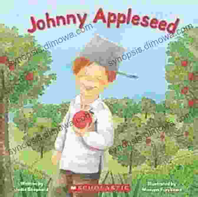 Author John Appleseed, A Visionary Storyteller With A Mischievous Twinkle In His Eye, Holds Up A Copy Of Apples To Oregon: Being The (Slightly) True Narrative Of How A Brave Pioneer Father Brought Apples Peaches Pears Plums Grapes And Cherries (and Children) Across The Plains