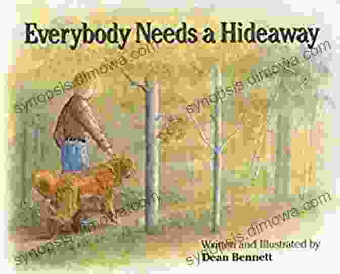 Book Cover Of 'Everybody Needs A Hideaway' By Dean Bennett, Featuring A Child Standing Alone On A Dock Leading Out Into A Calm Lake Surrounded By Mountains And Trees. Everybody Needs A Hideaway Dean Bennett