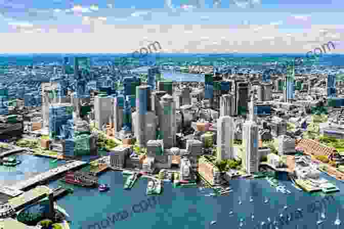 Boston Skyline With Skyscrapers And Harbor Best Areas Of Boston Metropolitan Area