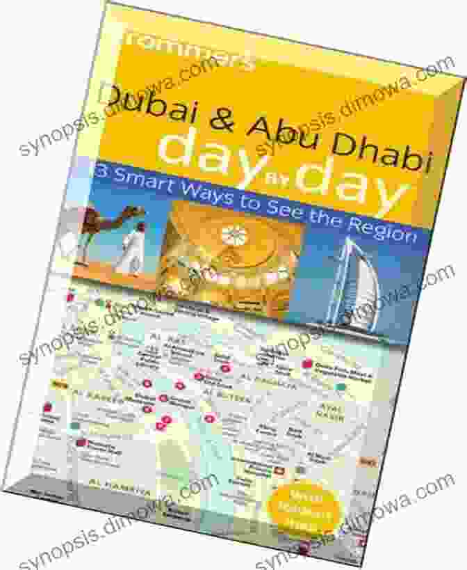 Close Up Of Frommer's Dubai And Abu Dhabi Day By Day Guidebook, Showcasing Its Colorful Cover And Comprehensive Content. Frommer S Dubai And Abu Dhabi Day By Day