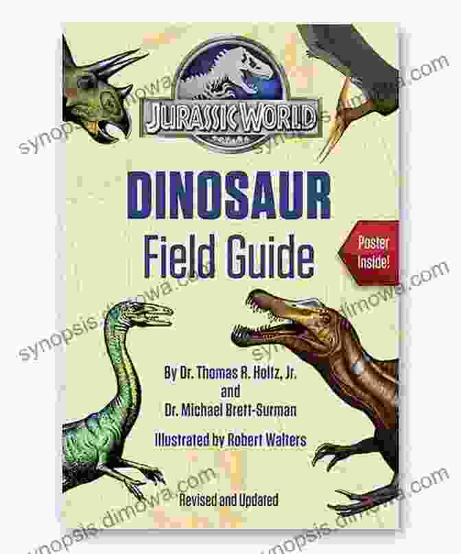 Dinosaurs Field Guide Cover Featuring Colorful Illustrations Of Two Dinosaurs Dinosaurs Field Guide (Dover Children S Science Books)