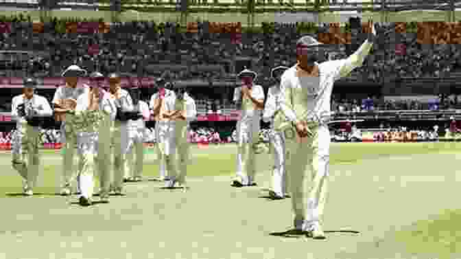 England And Australia Battle It Out In A Thrilling Ashes Test Match Shadows Across The Playing Field (Cricket)