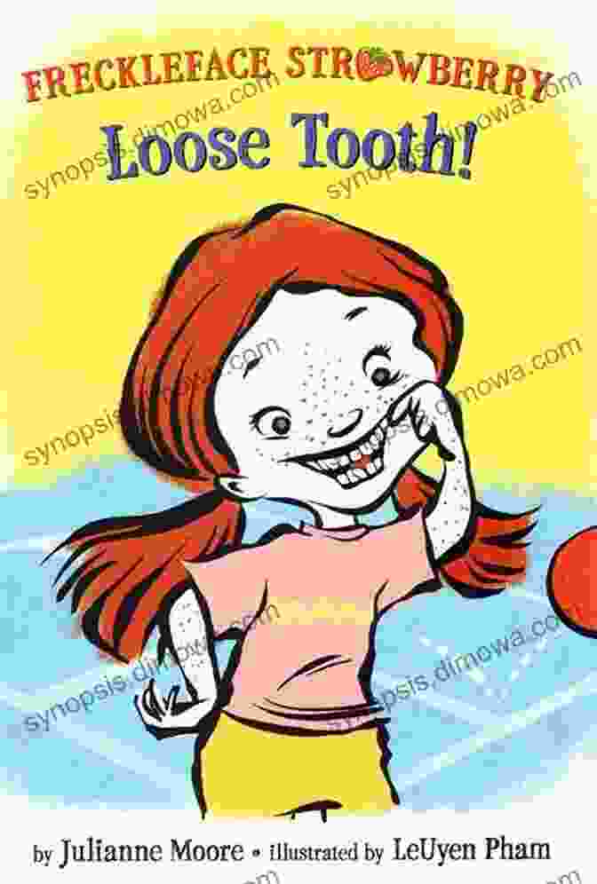 Freckleface Strawberry Holding Her Loose Tooth Freckleface Strawberry: Loose Tooth (Step Into Reading)