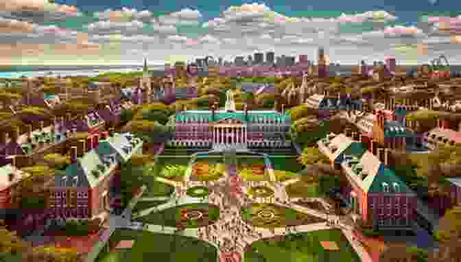 Harvard University Campus With Red Brick Buildings And Green Lawns Best Areas Of Boston Metropolitan Area