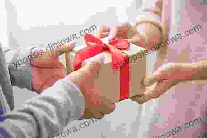 Image Of People Exchanging Gifts, Demonstrating The Principle Of Reciprocity. Influence: One In The Influence