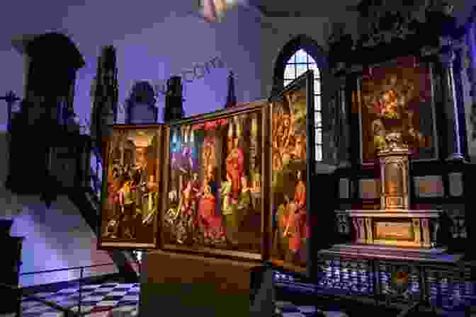 Interior Of A Museum Displaying Flemish Paintings In Belgium The Belgian Traveller: A Complete Guide Through Belgium And Holland Or Kingdoms Of The United Netherlands With A Sketch Of The History Constitution And Religion Of The Netherlands Etc