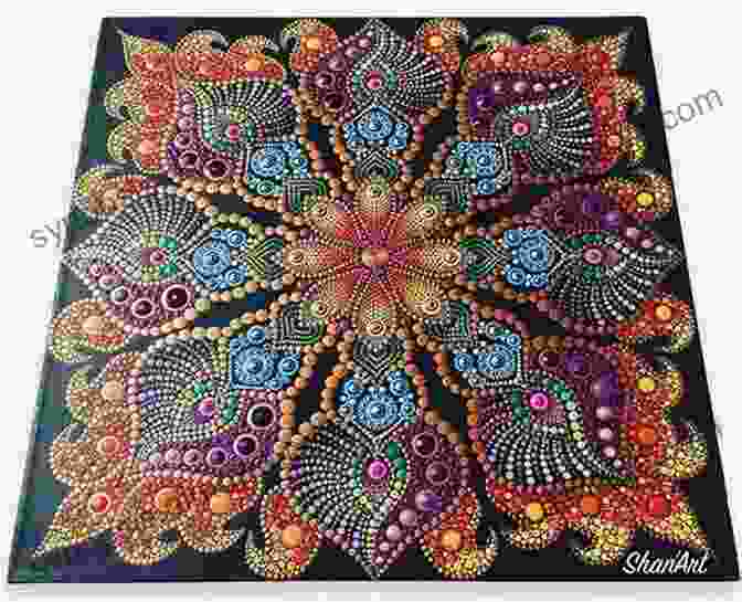 Intricate Floral Mandala With Intricate Patterns And Vibrant Colors 100 Creative Haven Flower Mandalas Coloring Book: Stunning Designs On A Dramatic Black Background: Creative Haven Coloring