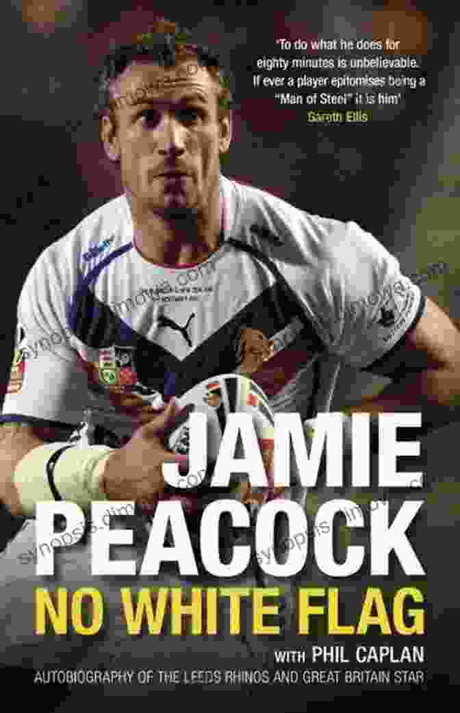 Jamie Peacock No White Flag Book Cover Jamie Peacock: No White Flag