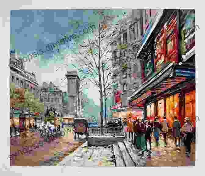 Mobile Book Paris Cover, Featuring An Elegant Parisian Street Scene In Shades Of Blue And White Mobile Book: Paris Miguel Carvalho Abrantes