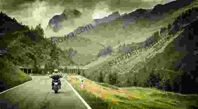 Motorcycle Riding Through A Mountainous Landscape In Europe Keep The Shiny Side Up: A Motorcycle Adventure Memoir From Germany To Turkey Back Again (Unleash Your Motorcycle Adventure 2)