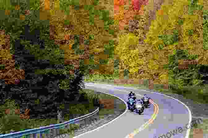 Motorcyclists Riding Through A Scenic Southern Landscape Motorcycling Alabama: 50 Ride Loops Through The Heart Of Dixie