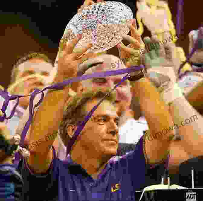 Nick Saban Coaching The LSU Tigers To Their First National Championship In 2003. Saban: The Making Of A Coach