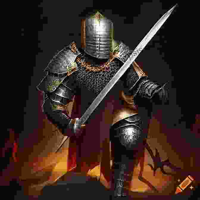 Sir Banion, A Valiant Knight In Shining Armor, Stands Before A Castle Under Siege. His Sword Is Drawn, And His Eyes Are Fixed On The Enemy. Sir Banion And The Quest Of The Black Plague