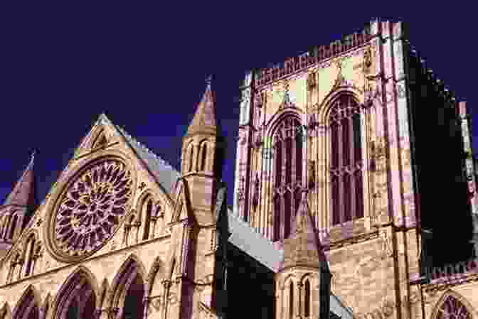 Stunning View Of York Minster's Towering Gothic Architecture, Set Against A Clear Blue Sky. Yorkshire In Photographs Marek Strzala