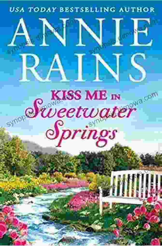 Sweetwater Springs Book Cover: A Serene Lakeside Scene With A Couple Holding Hands Kiss Me In Sweetwater Springs: A Sweetwater Springs Short Story