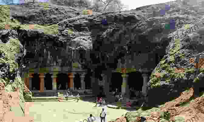 The Ancient Elephanta Caves, A UNESCO World Heritage Site, Featuring Intricate Rock Cut Sculptures. 50 Things To Do In Mumbai (50 Things (Discover India) 1)