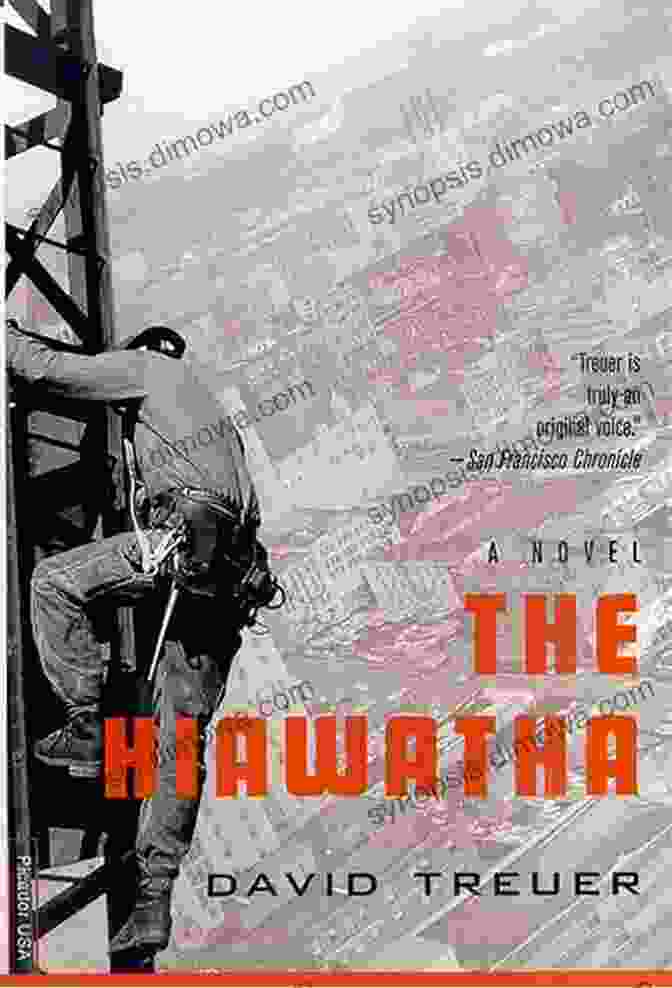 The Hiawatha Novel By David Treuer, Featuring A Vibrant Illustration Of An Ojibwe Canoe On A Lake The Hiawatha: A Novel David Treuer