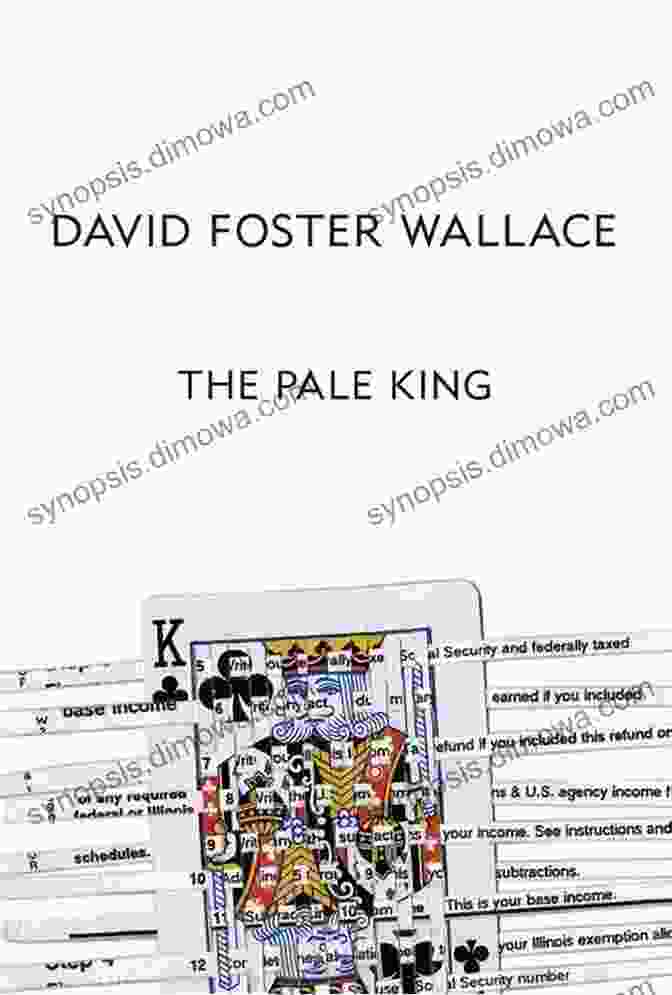 The Pale King Book Cover With A White Background And Black Text The Pale King: An Unfinished Novel