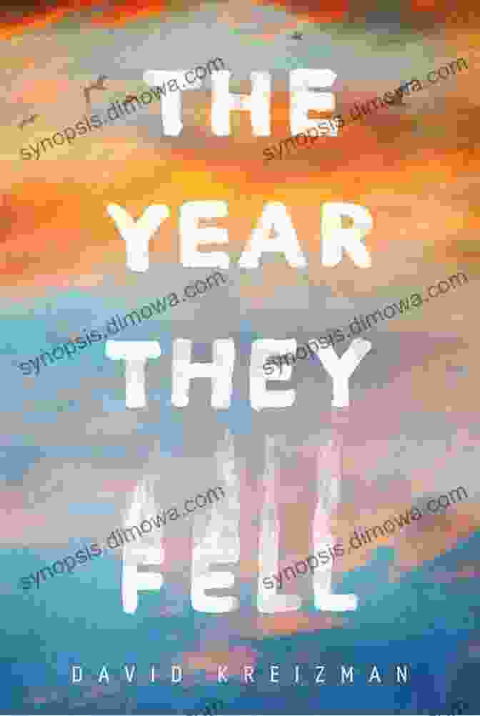 The Year They Fell By David Kreizman Book Cover With A Man And Woman Embracing In The Rain The Year They Fell David Kreizman