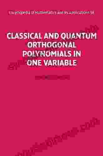 Classical Orthogonal Polynomials The David S Kahn