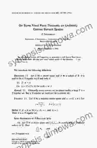 Convexity And Optimization In Banach Spaces (Springer Monographs In Mathematics)