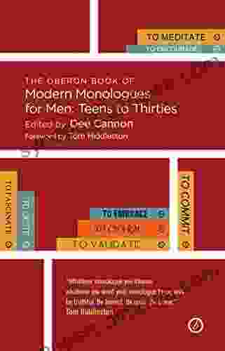 The Methuen Drama of Modern Monologues for Men: Teens to Thirties (Oberon Modern Plays)